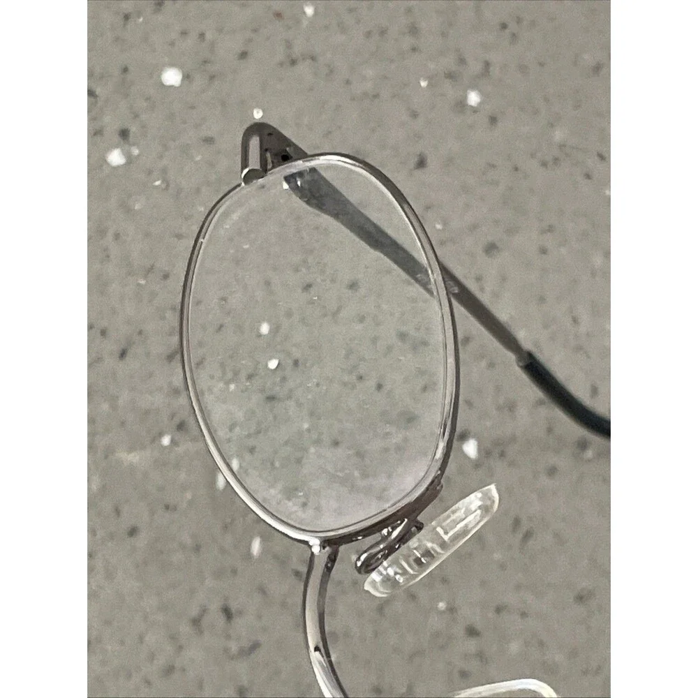 Eurosteel 78 Flex Shiny Gunmetal Eyeglasses Frames ONLY 42-19-125 Full Rim